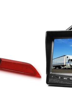 RVS-systemen Ford Transit  Custom Klep (2014-heden) Draadloze set Monitor 7 inch RVM-708