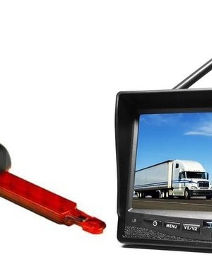 RVS-systemen Hella Enkele Camera  Draadloze set Monitor 7 inch RVM-708