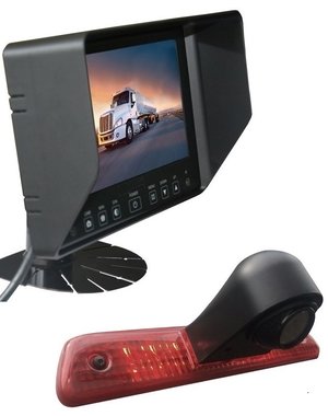 RVS-systemen Peugeot Expert (2007-2016) Remlichtcamera Monitor 7 inch RVB-720