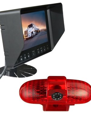 RVS-systemen Opel Vivaro (2001-2014) Remlichtcamera Monitor 7 inch RVB-720