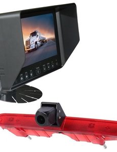 RVS-systemen Citroën Berlingo (2008-2016) Remlichtcamera Monitor 7 inch RVB-720