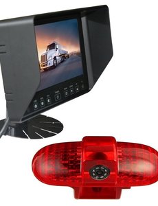 RVS-systemen Opel Combo  (2001 -2011) Remlichtcamera Monitor 7 inch RVB-720