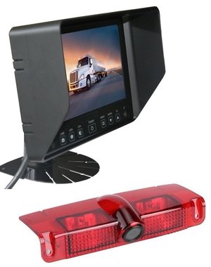 RVS-systemen Chevrolet Express GMC Savana (2003-2016) Remlichtcamera Monitor 7 inch RVB-720