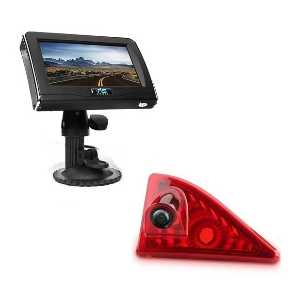 RVS-systemen Nissan NV400 (2010 -heden) Remlichtcamera 4.3 inch Monitor RVM-420