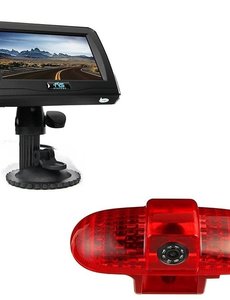 RVS-systemen Opel Combo  (2001 -2011) Remlichtcamera 4.3 inch Monitor RVM-420