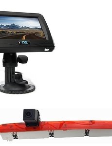 RVS-systemen VW Transporter T6 Klep (2016-heden) Remlichtcamera 4.3 inch Monitor RVM-420