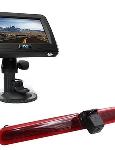 RVS-systemen VW Transporter T5 Klep (2003-2015) Remlichtcamera 4.3 inch Monitor RVM-420