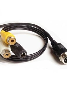 RVS-systemen Verloopkabel 4 pins RCA RMF-012