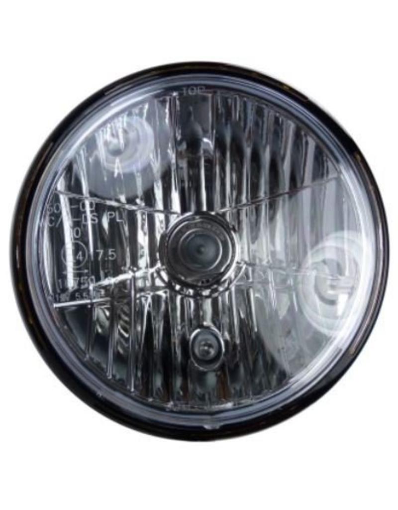 7 INCH KOPLAMP SPRINGER STIJL CHROME