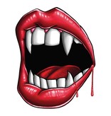 STICKER VAMPIRE LIPS