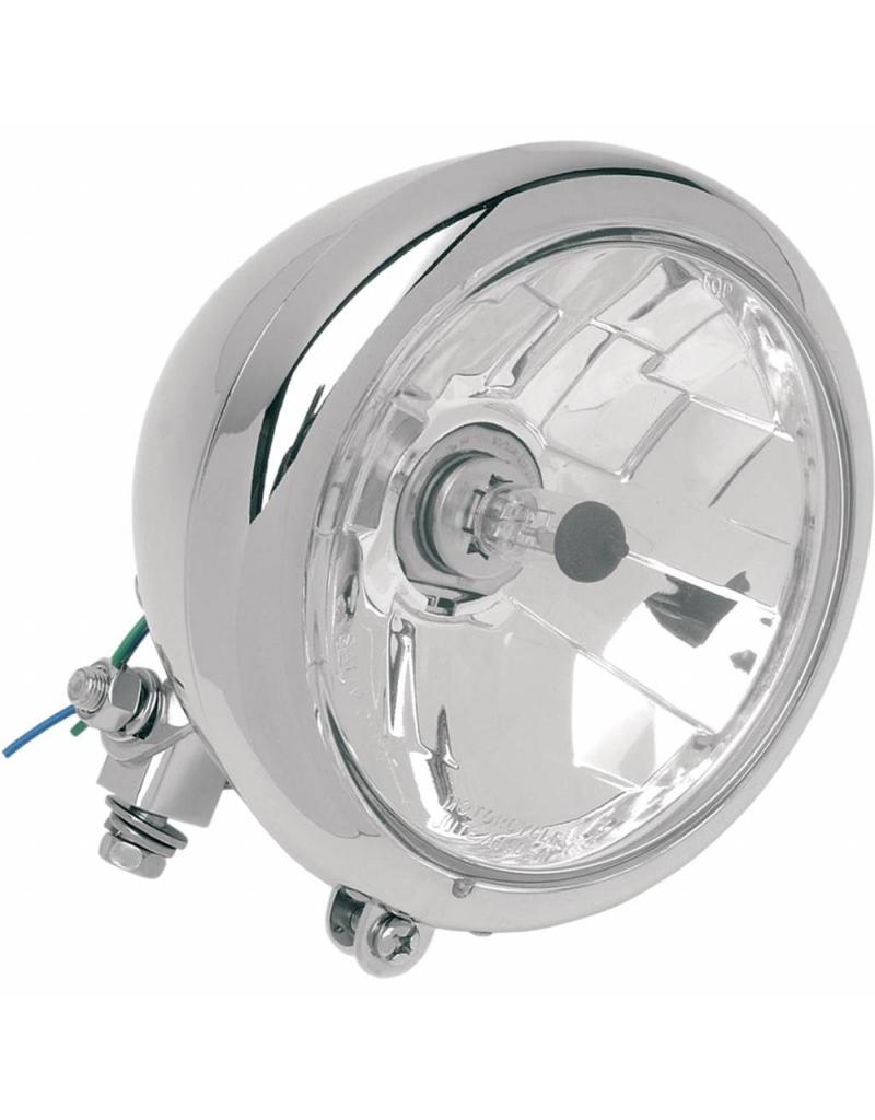 KOPLAMP 14.5 CM HELDERE LENS ZONDER VISOR CHROME