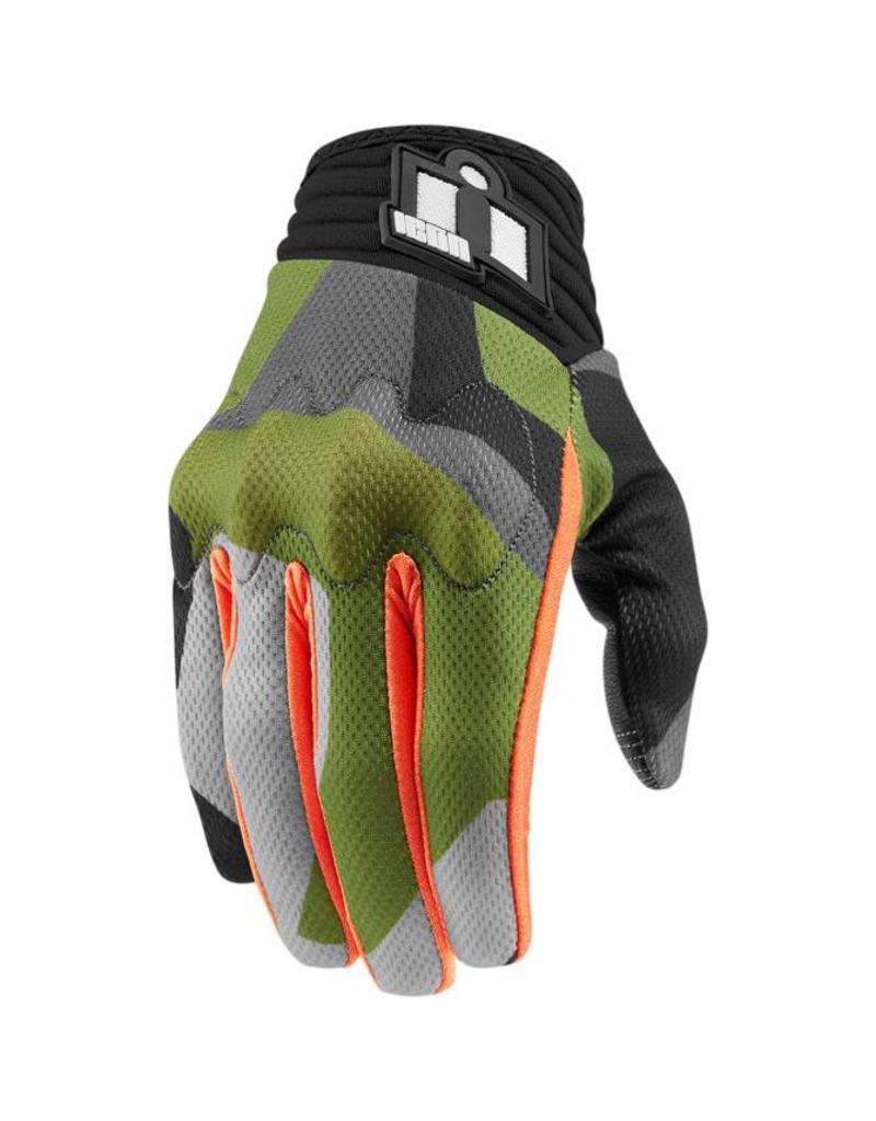 MEN'S ICON 	ANTHEM DEPLOYED™ GREEN MESH TOUCHSCREEN GLOVES