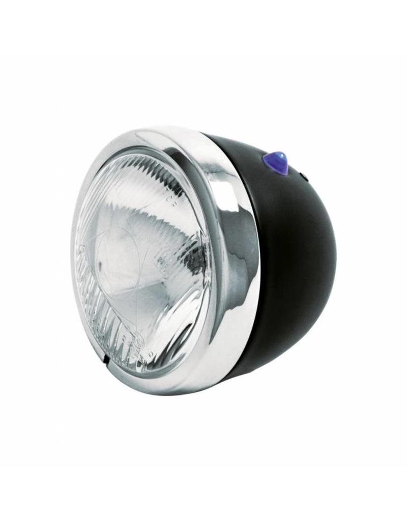 Spotlamp E-mark Zwart/Chroom