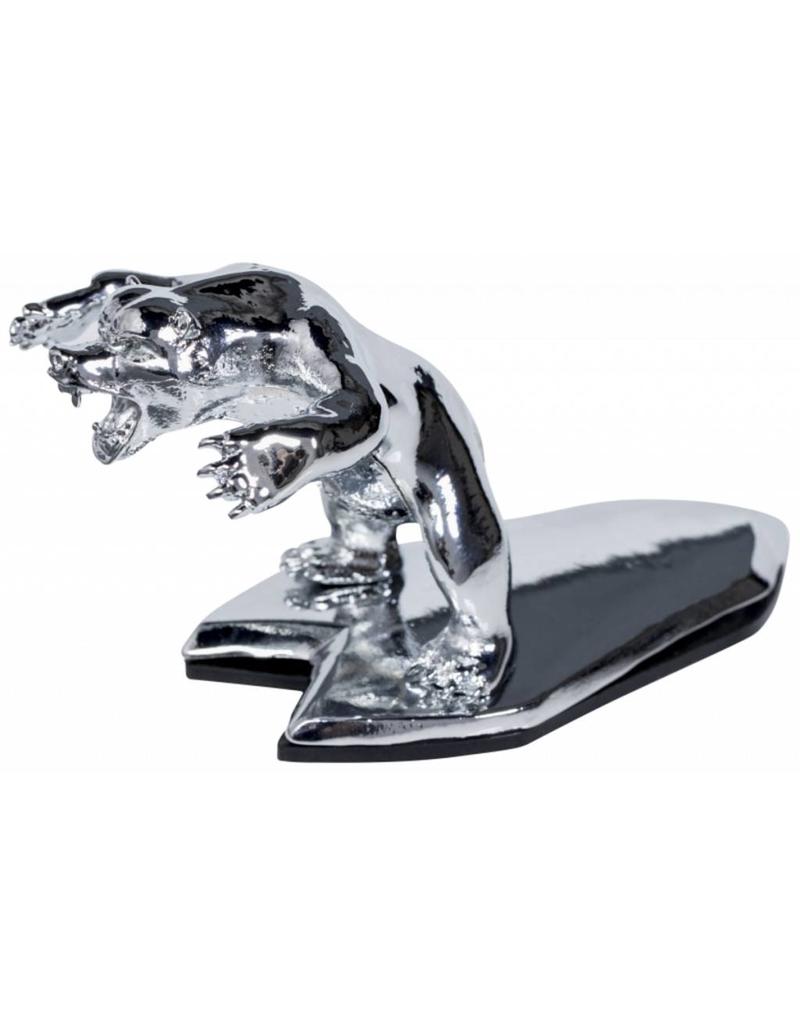 Wild Bear Ornament Chrome