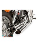 V&H EXHAUST STRAIGHTSHOTS CHR. - 01-07 HONDA BLACK WIDOW SPIRIT 750 / VT750DC  - Copy