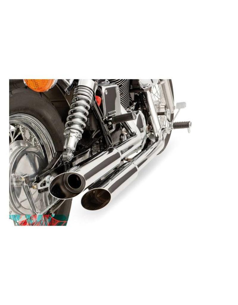 V&H EXHAUST STRAIGHTSHOTS CHR. - 01-07 HONDA BLACK WIDOW SPIRIT 750 / VT750DC  - Copy