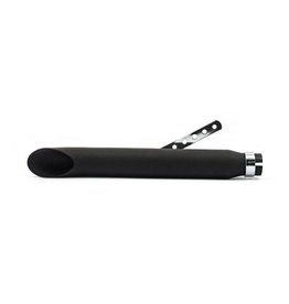 TURN-OUT MUFFLER BLACK