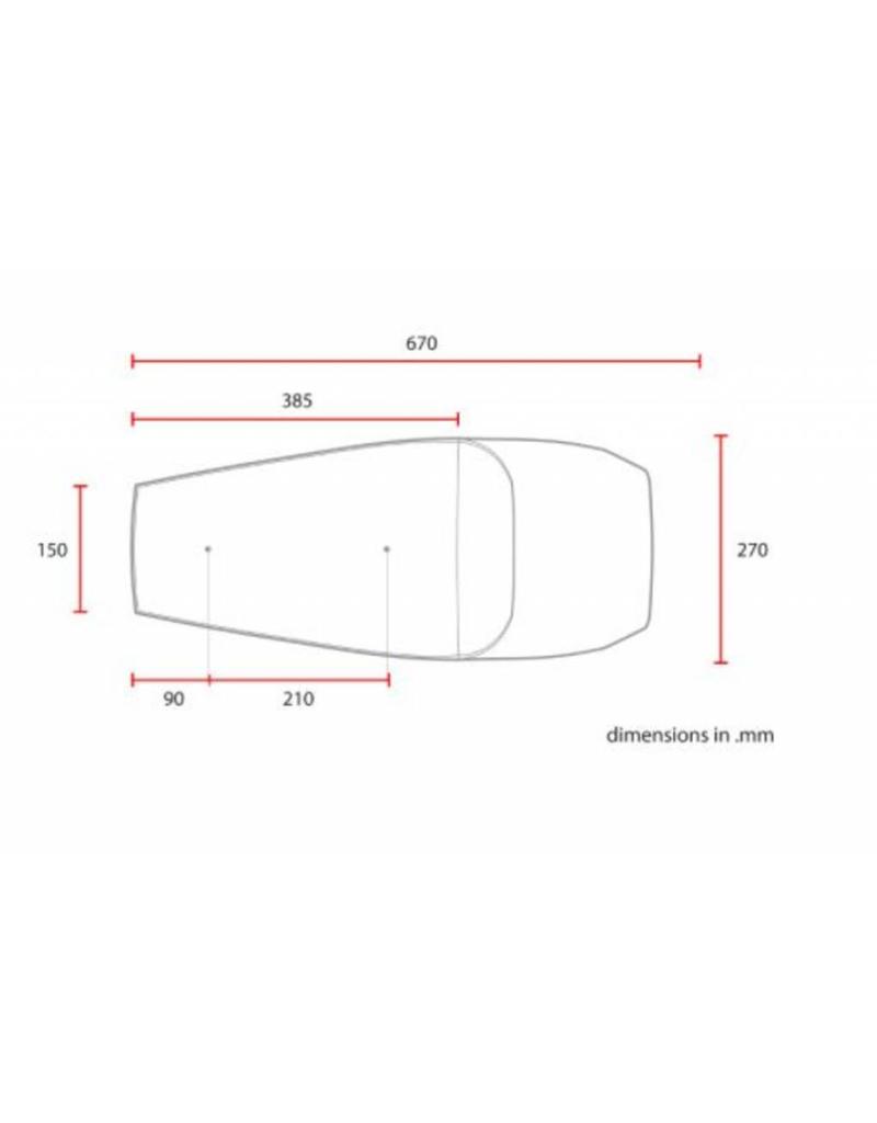 PRD ZADEL TRACKER TUCK N' ROLL ZWART