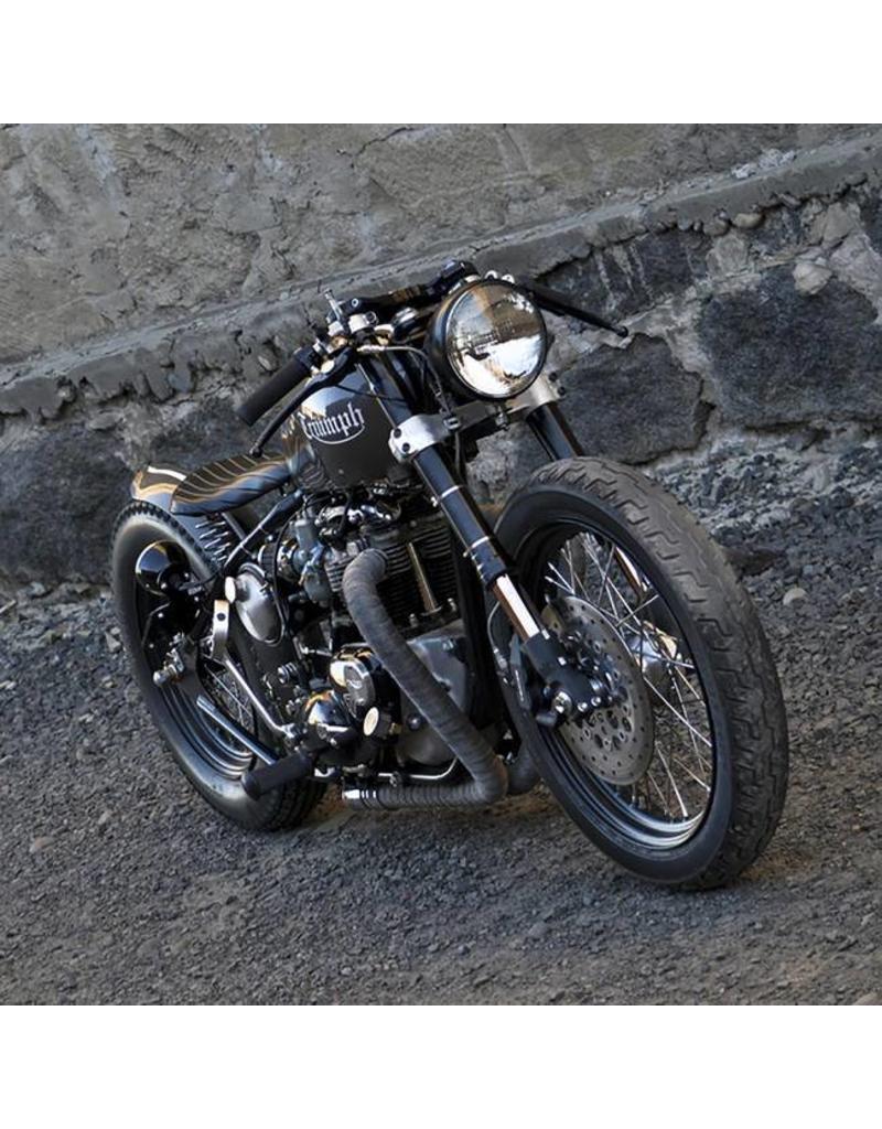 Biltwell SOLO ZADEL ZWART -  TUCK N ROLL