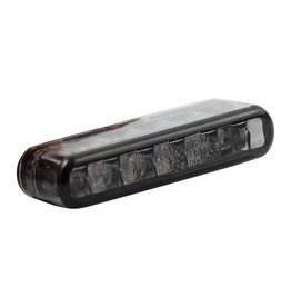 MCS LED TAILLIGHT SHORTY, SMOKE LENS