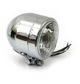 MCS KOPLAMP VERCHROOMD H4 -  ROND 10 CM