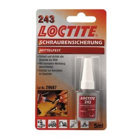 LOCTITE LOCTITE 243 BLUE, THREADLOCKER 5CC