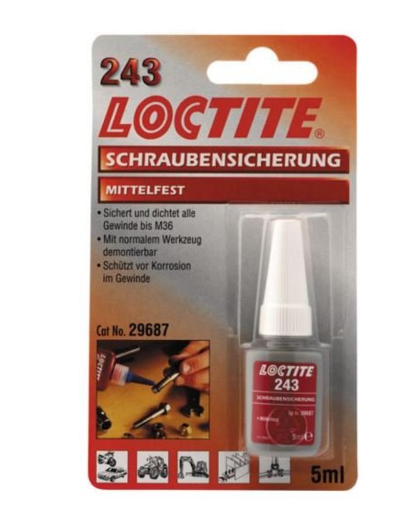 LOCTITE LOCTITE 243 BLUE, THREADLOCKER 5CC