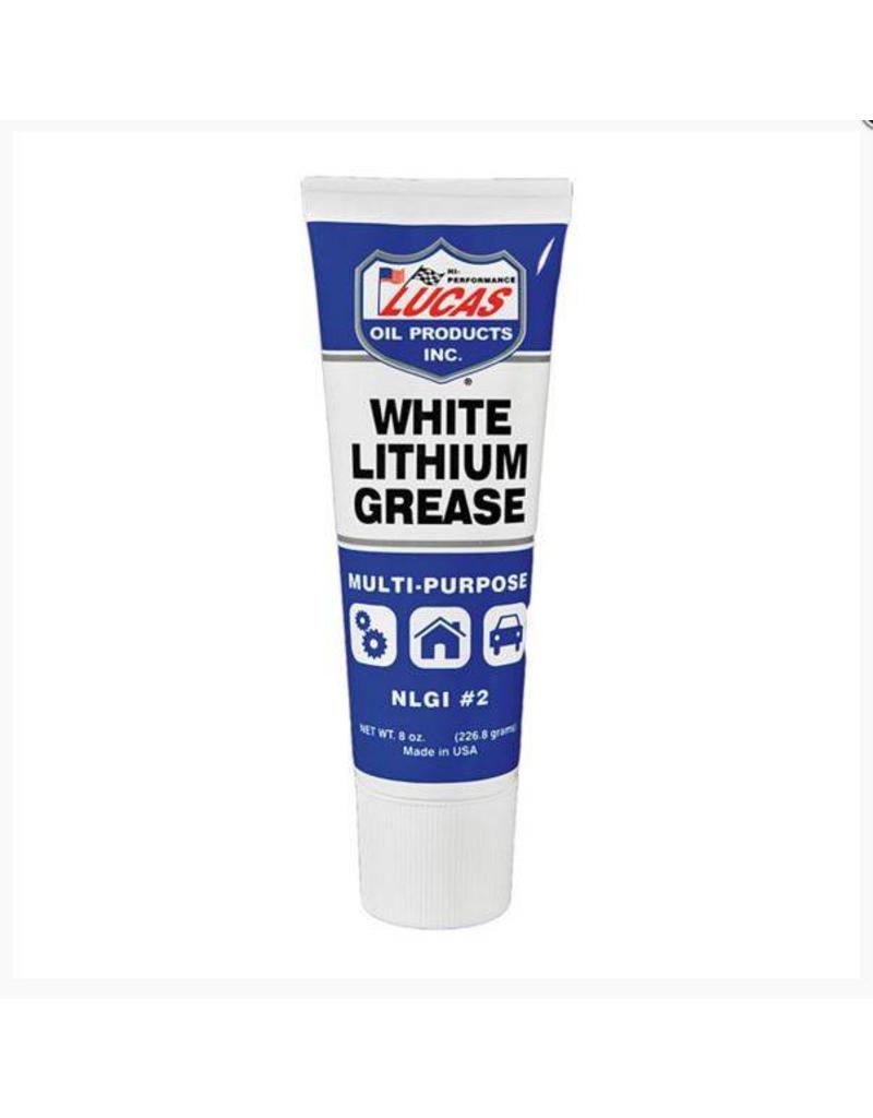 LUCAS, WHITE LITHIUM GREASE SQUEEZE TUBE
