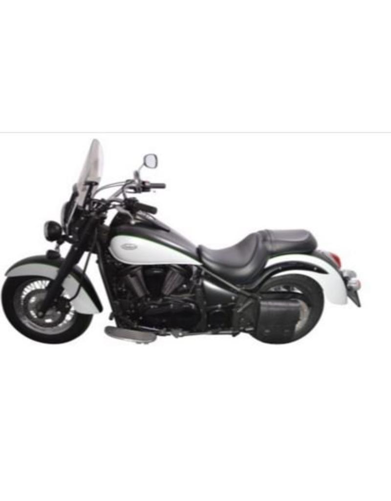 Swingarm Bag Straight Softail Black