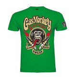 GAS MONKEY GMG T-SHIRT SPARKPLUGS GREEN