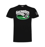 GAS MONKEY GMG T-SHIRT CIGAR MONKEY BLACK