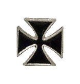 IRON CROSS PIN ZWART