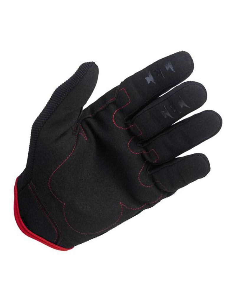 BILTWELL MOTO GLOVES BLACK/RED