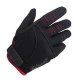 BILTWELL MOTO GLOVES BLACK/RED