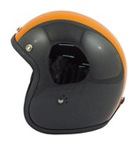 BANDIT HELMET JET RACE,BLACK/ORANGE