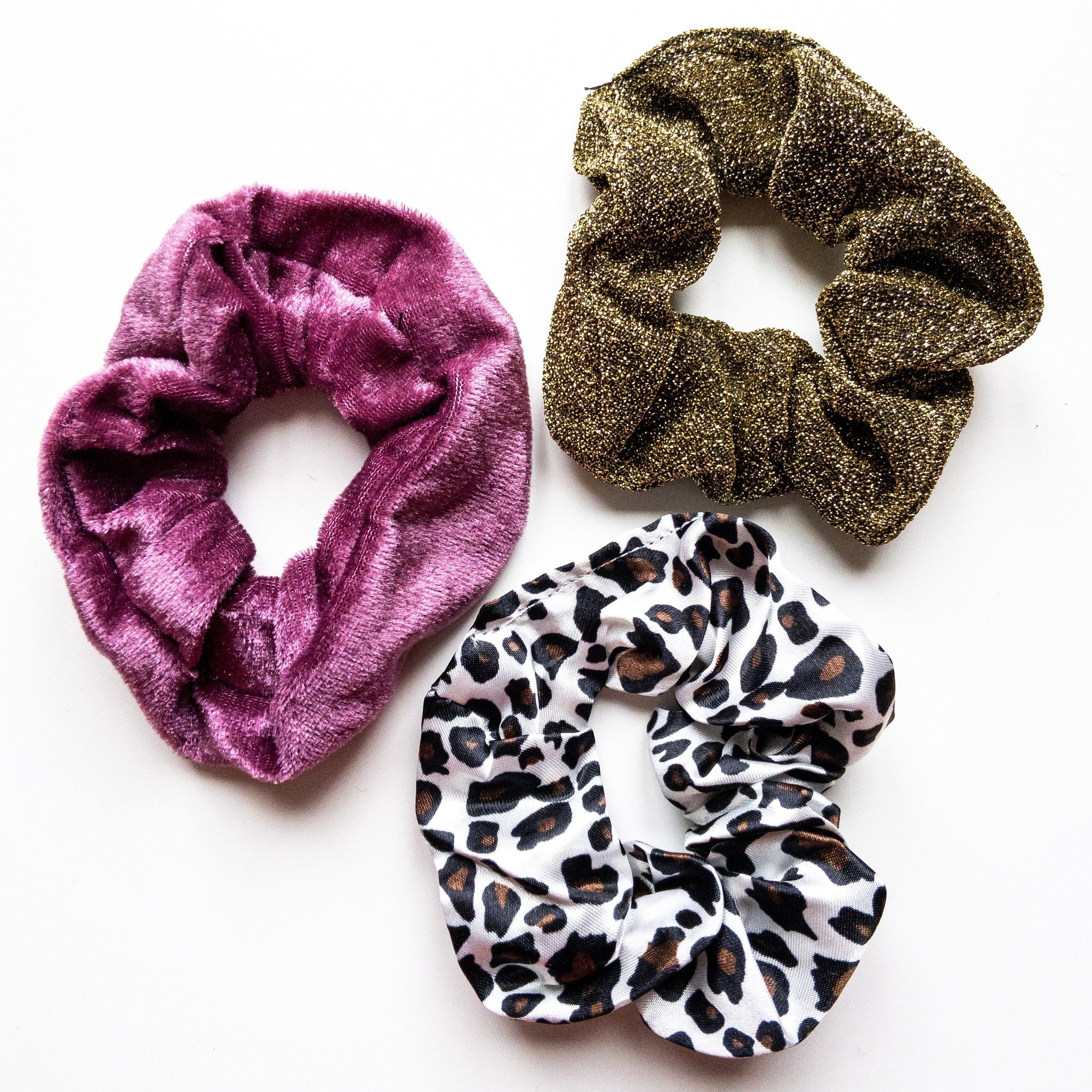 Scrunchies par 12 pièces