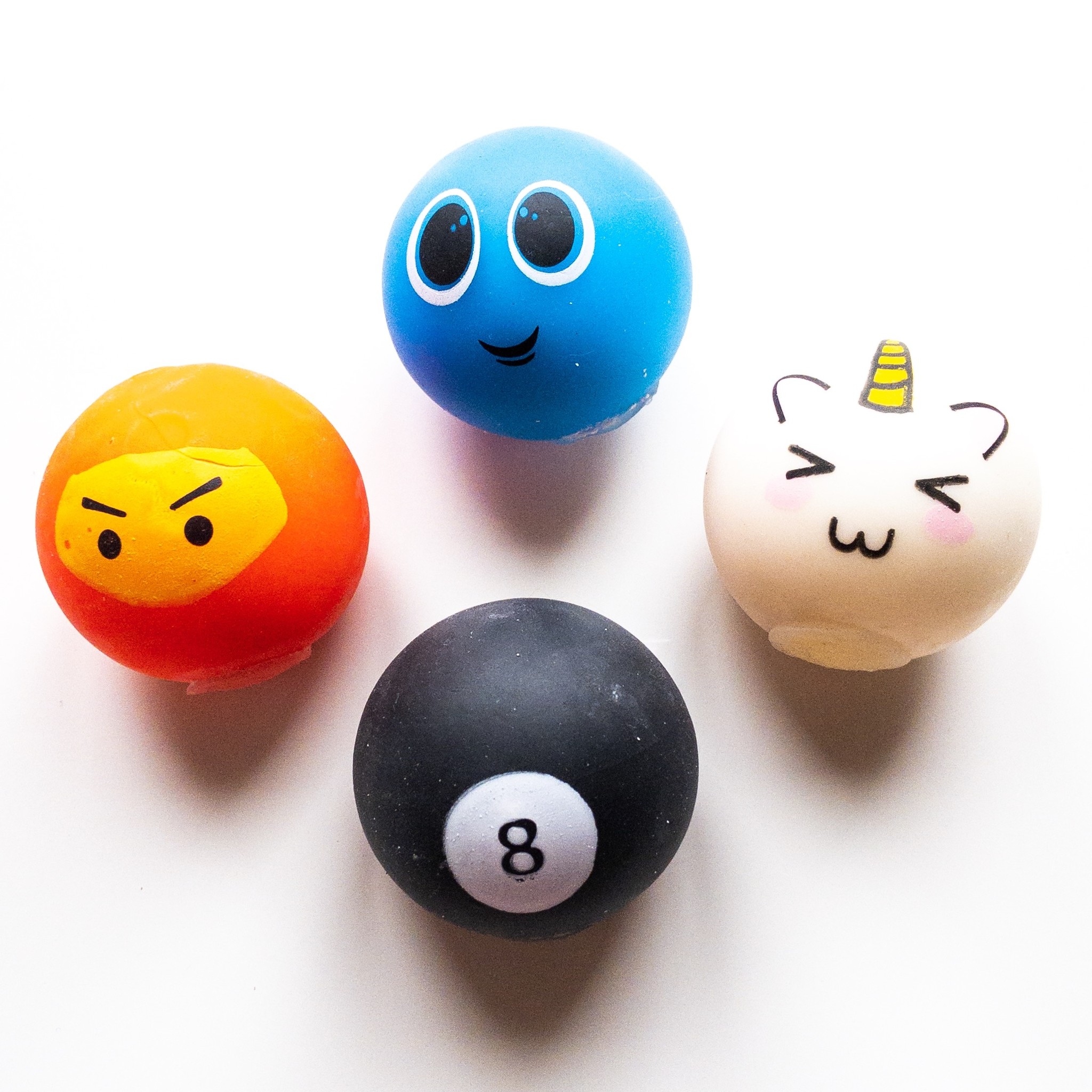 Relax Balls Funny Foam per 12 stuks