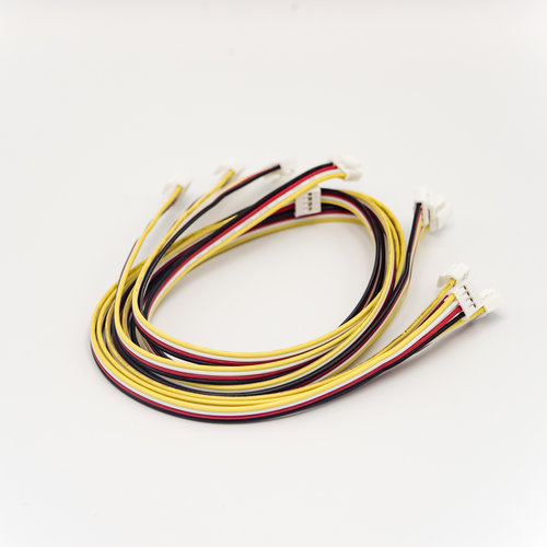 Universal 4 pin Buckled cable 50cm (5pcs.) Universal 4 pin Buckled cable 50cm (5pcs.)