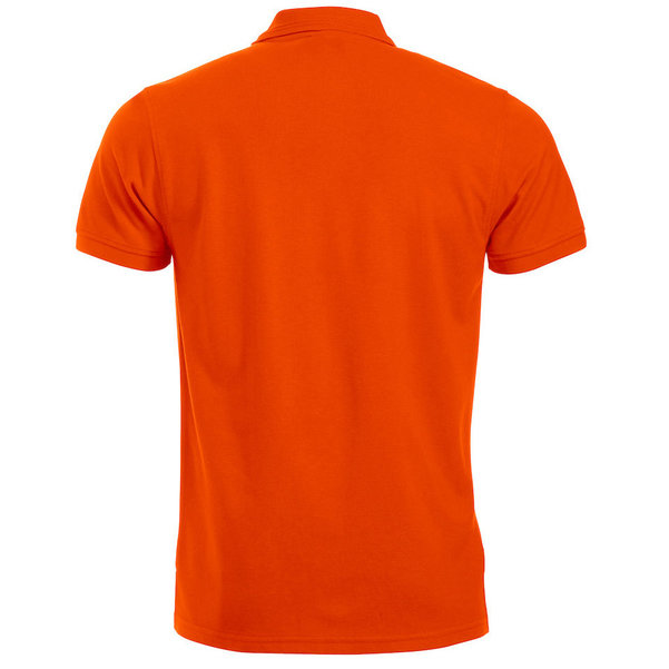 Poloshirt Clique Manhattan Fluor oranje