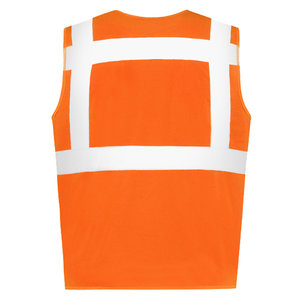 RWS Veiligheidshesje met rits oranje