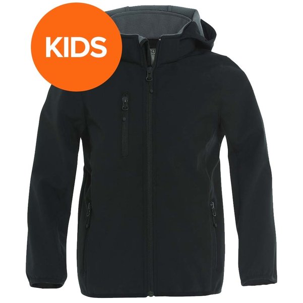 Kinder softshell jas Clique basic