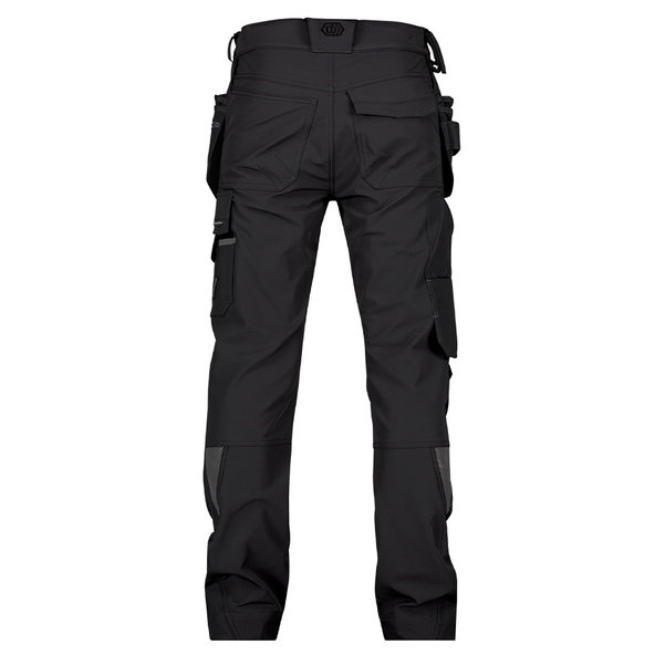 Werkbroek Dassy Matrix 4-way stretch Black Edition