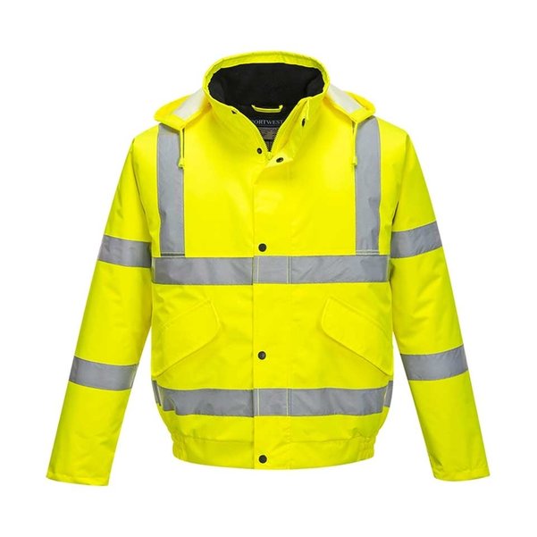 High-visibility Bomber jack geel S463