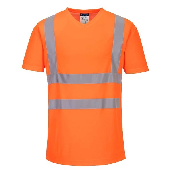 High-visibility t-shirt v-hals S179