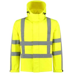 RWS Softshell jas high-visibility geel