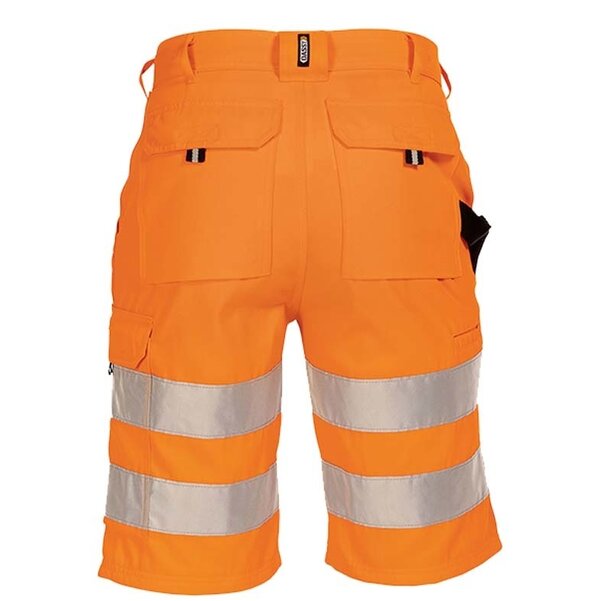 Korte werkbroek high-visibility Dassy Idaho