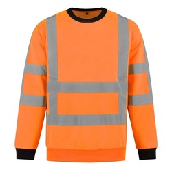 RWS Sweater high-visibility oranje