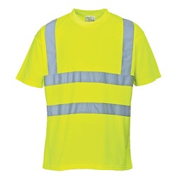 High vis t-shirt geel