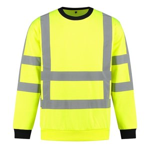 RWS Sweater high-visibility geel