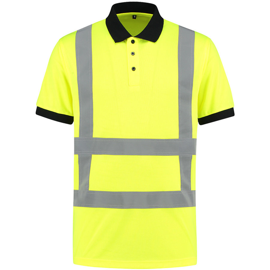 RWS Poloshirt high-visibility geel